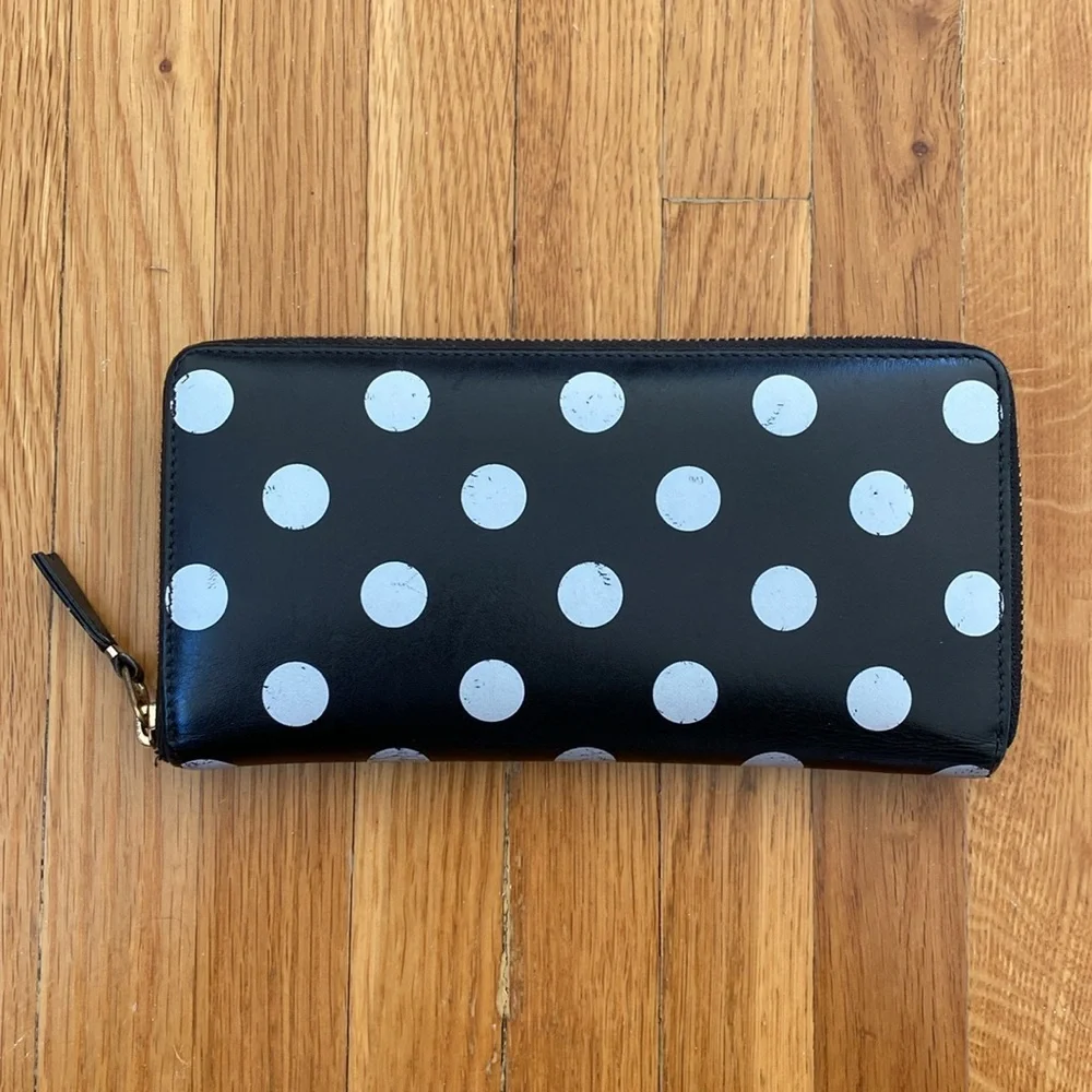 Comme des Garcons Polka Dots Printed Wallet - Picture 4 of 7